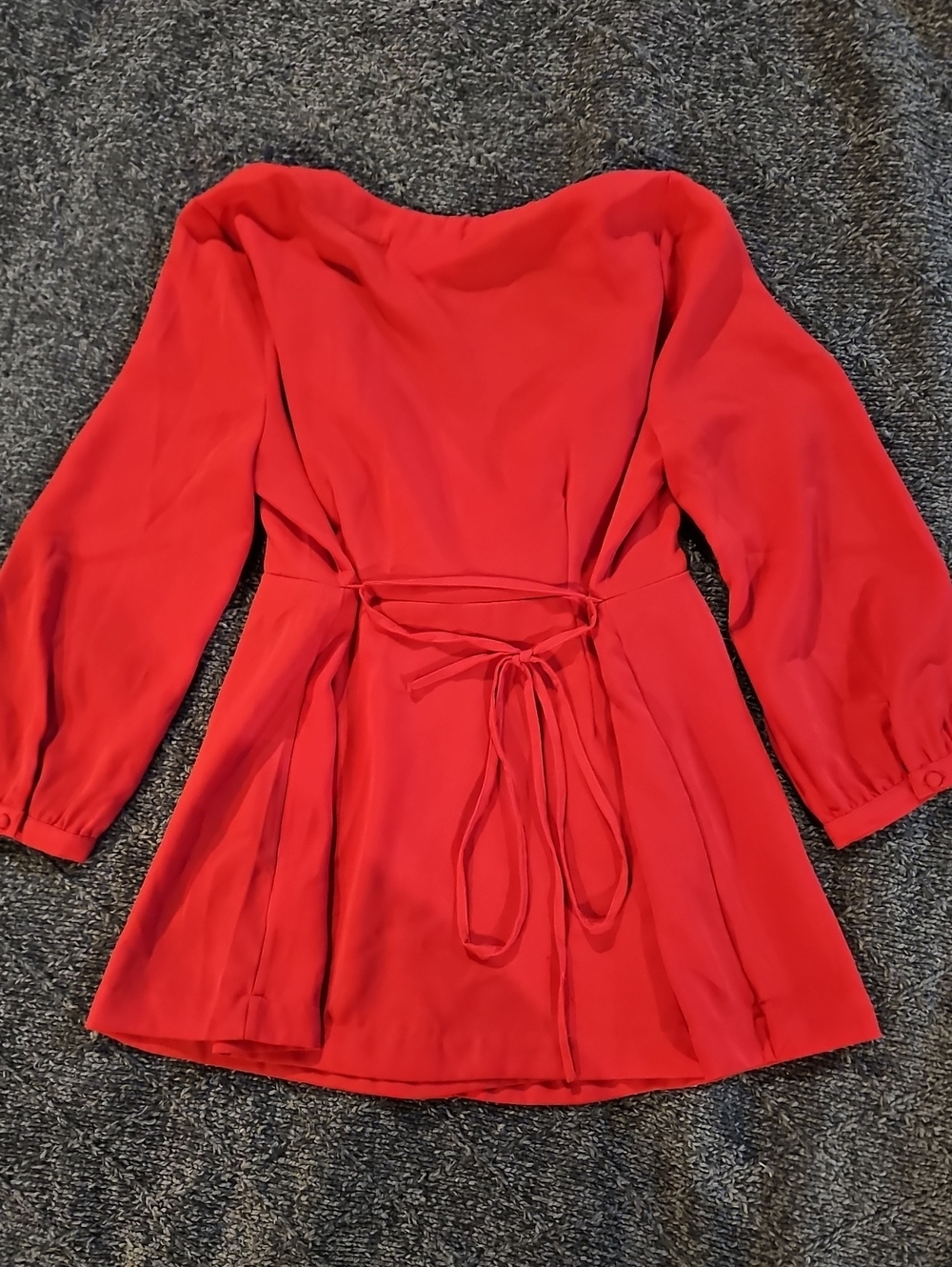 Maternity Wrap-Front Top - Picture 3 of 3